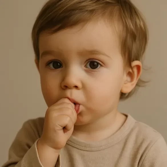 Why do kids suck their fingers, fingers